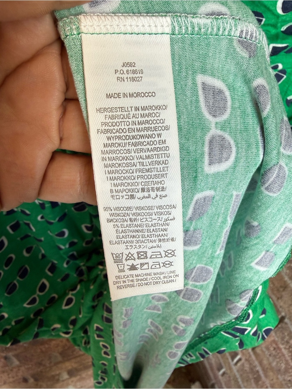 Boden Green Lola jersey dress Size 12 - Picture 5 of 7